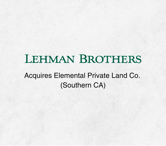 lehman-sellside Sell-Side Advisor